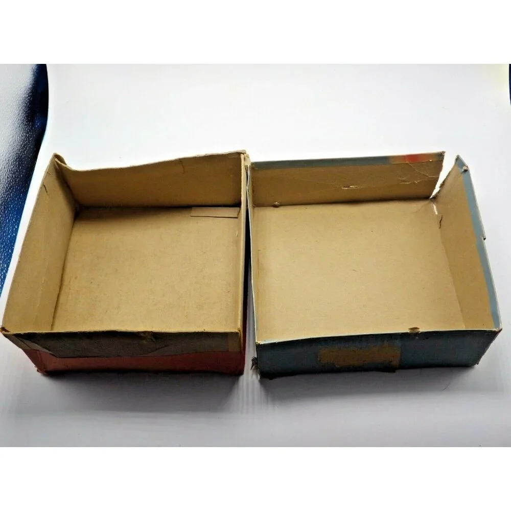 Polos by Curtiss Box Distressed Vintage Empty Rare Store Stage Prop 1950 MCM